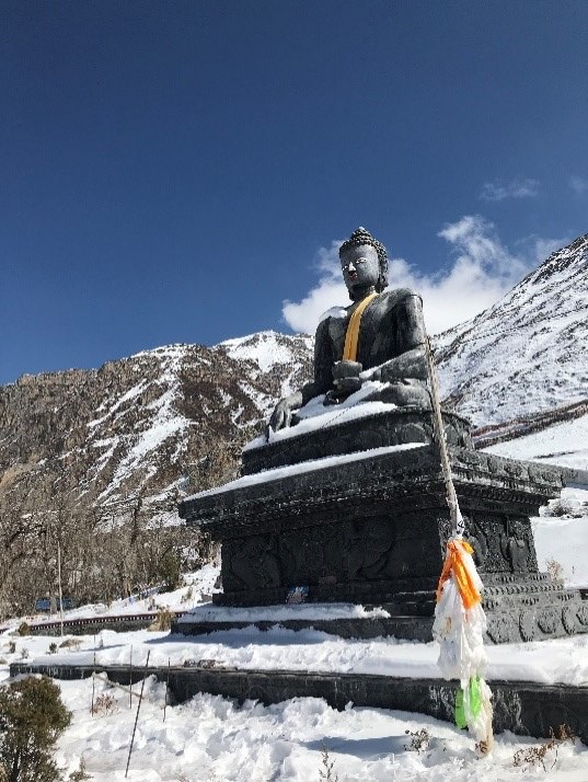 Buddah statue Mustang Nepal