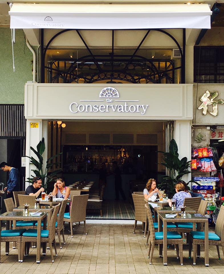 Conservatory restaurant best brunch in Hong Kong