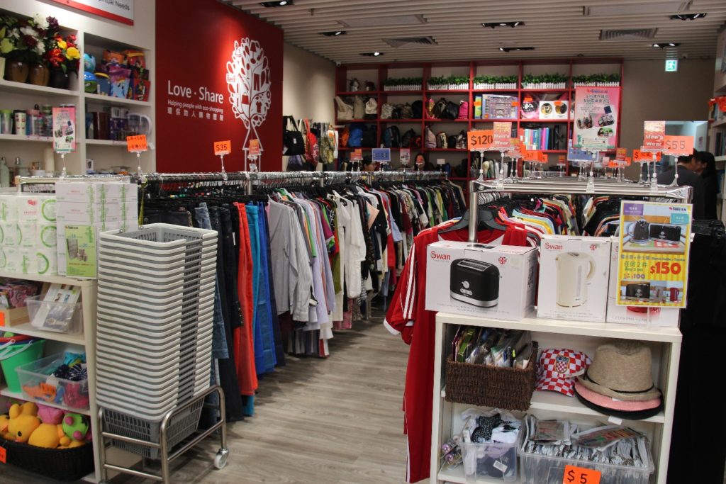 Where to thrift in Hong Kong Salvation Army Family store