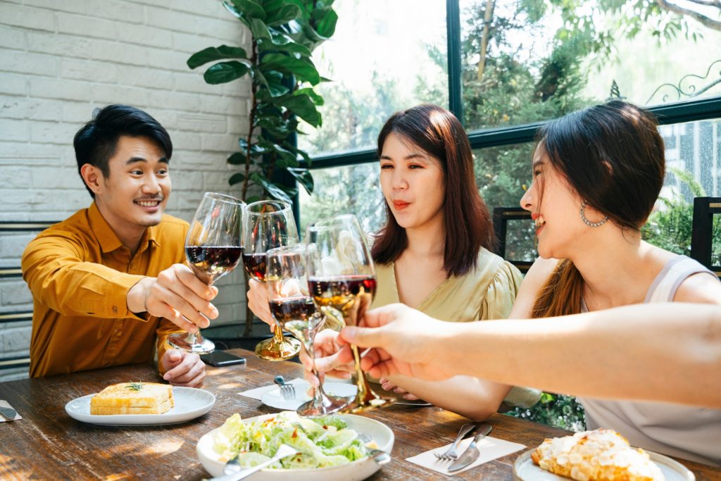 Beginner’s Guide to Understanding Wine Ganymede Asia friends dinner food and wine