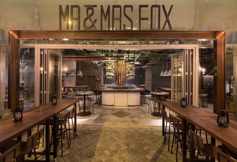 Mr and Mrs Fox Quarry bay happy hour