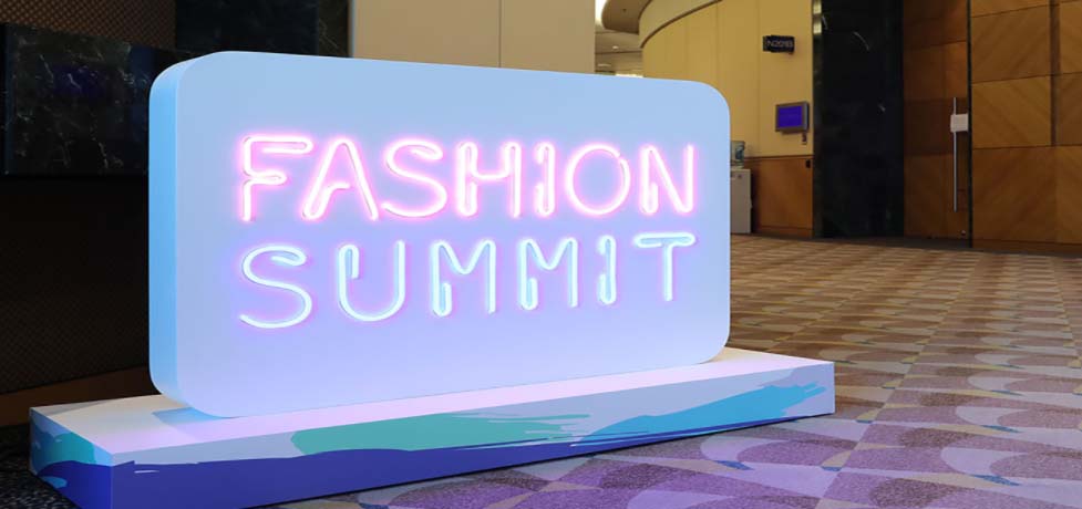 Fashion summit sign HKCEC