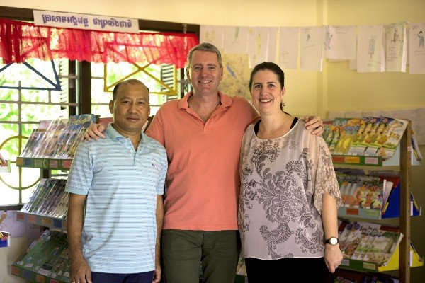 John Wood and his co-founders Dinesh Dinesh Shrestha and Erin Ganju