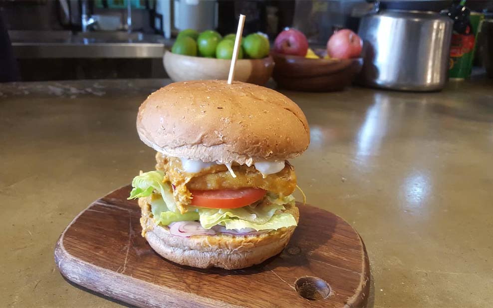 Vegan Fish Burger