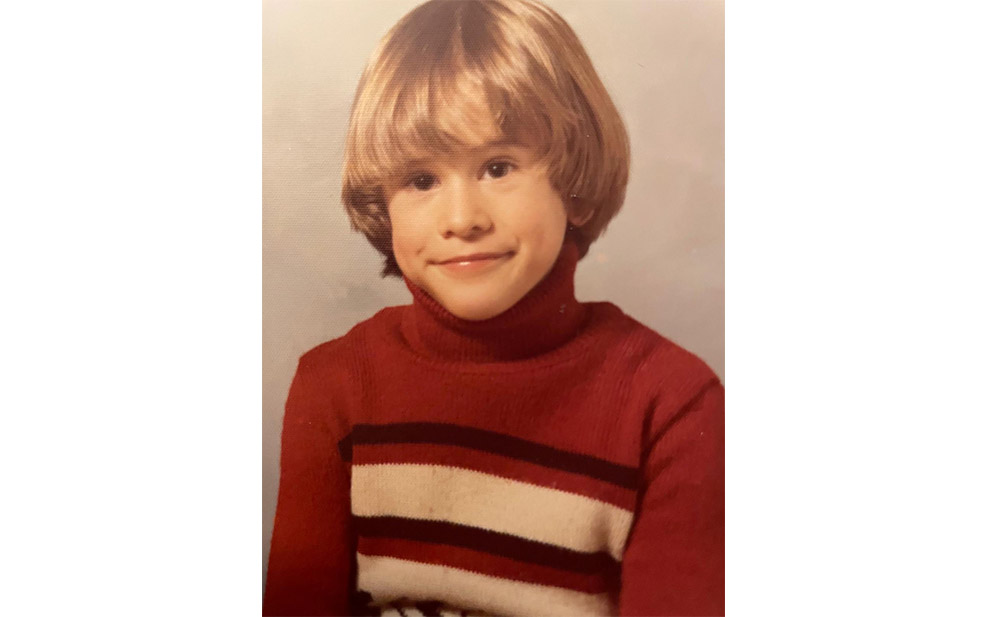 Jean-Marc Champagne as a 6 year old