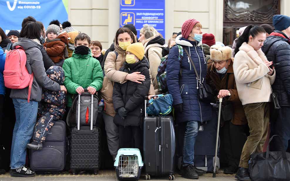 Ukranian refugees