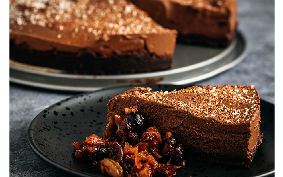 Plant-based Chocolate Cream Pie (Photo Credit: Michele Wisla)