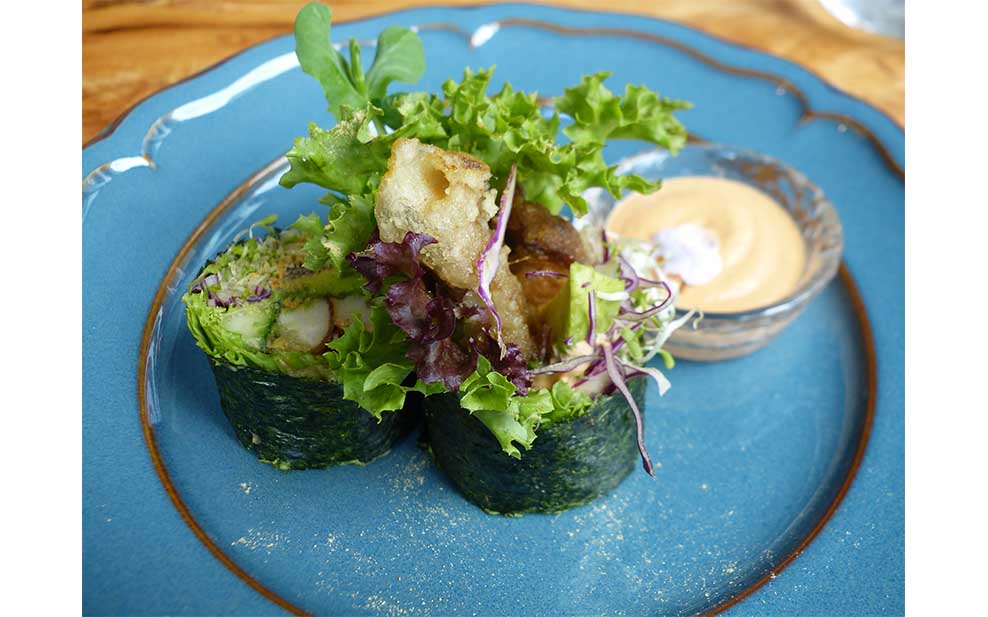 Vegan Soft Shell Crab Sushi