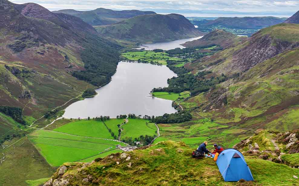 Buttermere Lake and Crummock Water