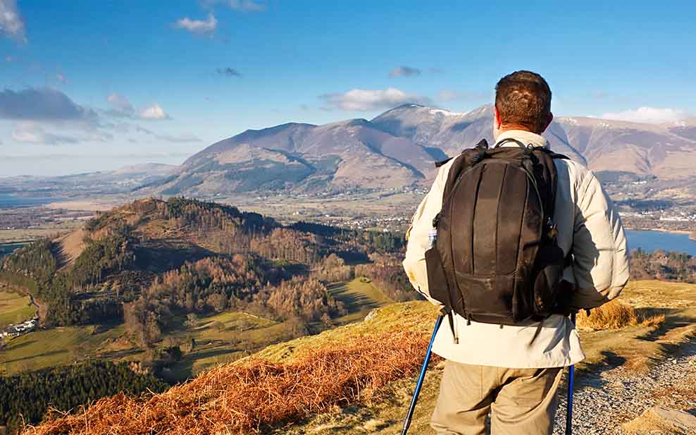 Hiking is one of the easiest and most popular activities in the Lake District.