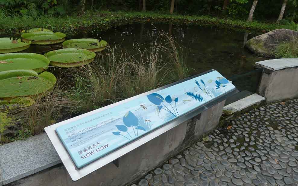 Ponds at the Life Zone.